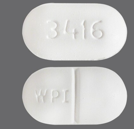 Teva/Actavis US Pill Identification: 3416 | WPI